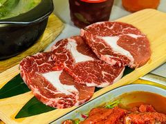 大块原切牛眼肉-金会长自助海鲜·烤肉(人民广场店)