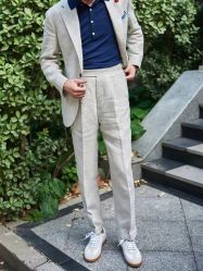 -怒马会 全麻衬西装高级定制