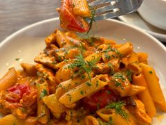 PENNE PINK SAUCE-ROAST coffee & eatery