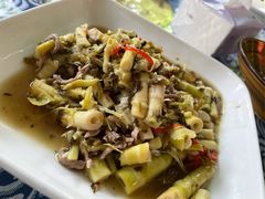 雪菜笋尖-听风阁农家私房菜茶楼(龙坞店)