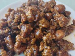 黑蒜子牛肉粒-胖子菜馆(隆昌路店)