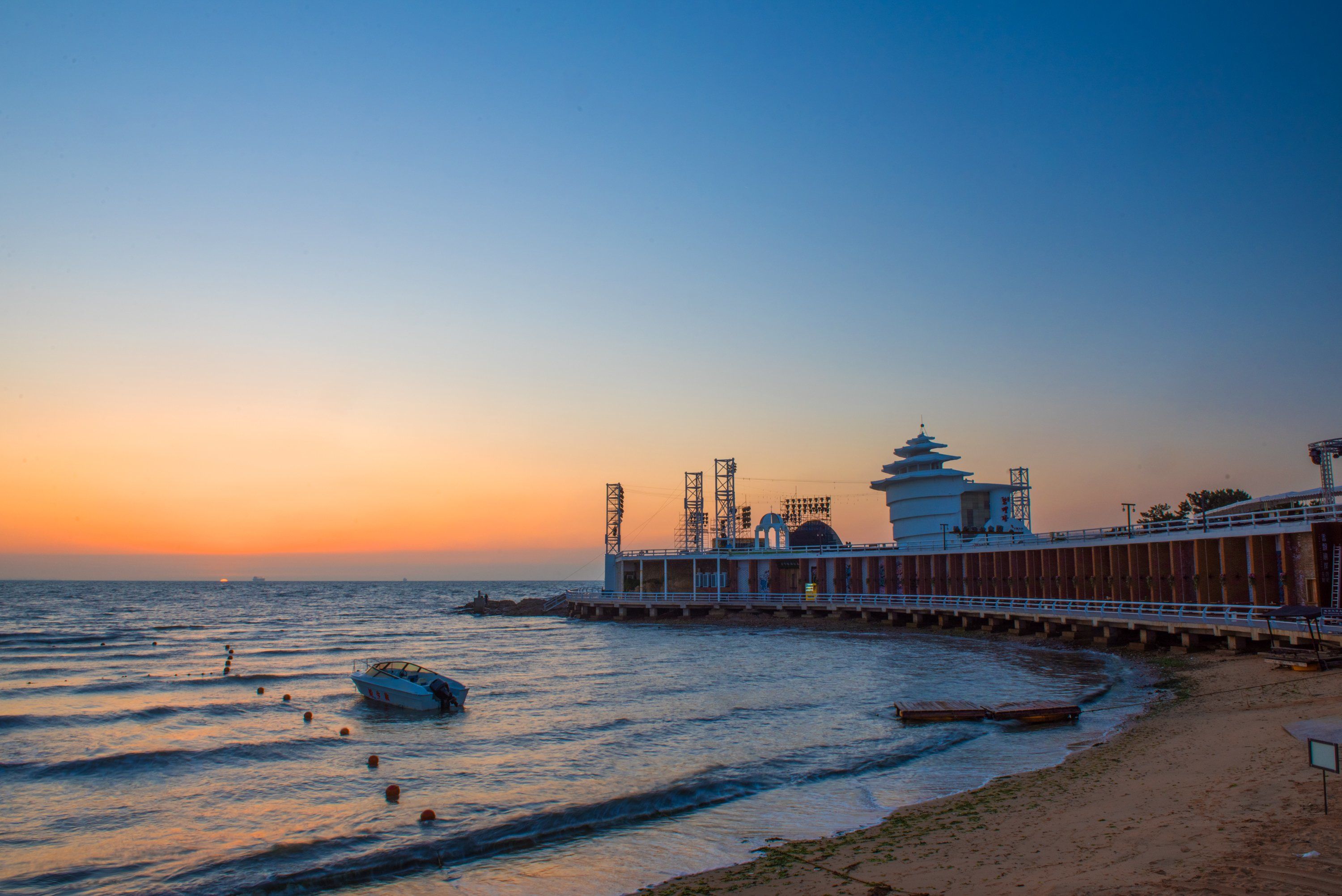 北戴河碧螺塔海上酒吧公园🌴🍹