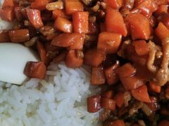 红萝卜炒肉-德天顺盖码饭(人民西路店)