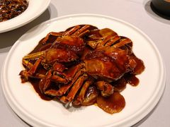 毛蟹炒年糕-屋里厢上海菜馆