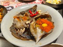 -草家酱蟹炭火烤肉店(珲春南路一店)
