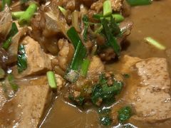 鱼杂炖豆腐-日丰园海肠水饺·老字号大连海鲜(和平广场店)