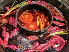 菌汤鸳鸯锅-袁老四老火锅(大丰店)
