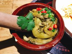 镭钵茄子-嫩芽·重庆菜馆(十八梯露台观景店)