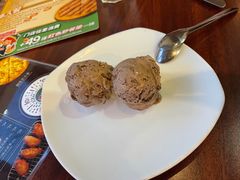 比利时巧克力口味冰激凌-棒约翰比萨·意面(独墅湖店)