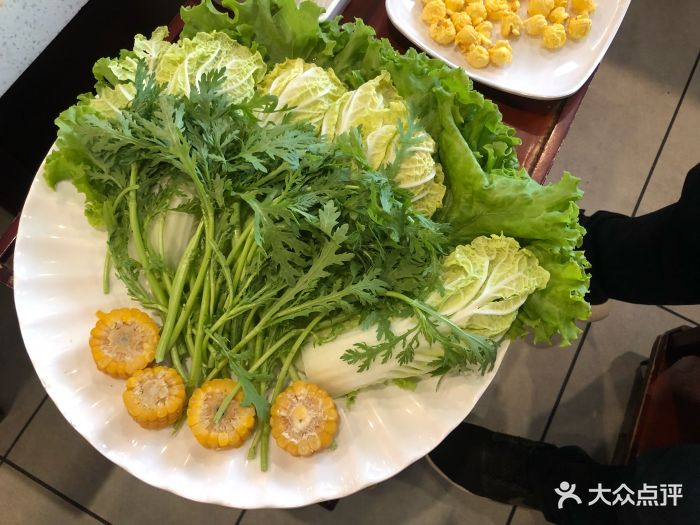 小肥羊(包头总餐厅)时蔬拼盘图片 第161张