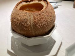 椰皇竹笙炖鸡汤-金戈戈香港豉油鸡(皇庭广场店)