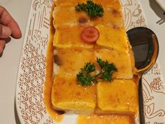 酸杏子酱小米凉糕-青禾小厨新疆菜(总店)