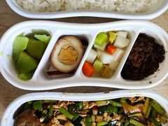 滑蛋小炒牛肉-绿茶餐厅(布吉万象汇店)