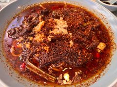 水煮牛肉-懒人盐府人家(航天桥店)