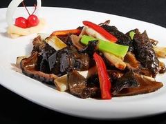 京葱烧海参花胶-并州饭店-中餐厅