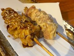 鸡肉串-百步拉面