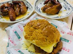 鸡扒菠萝包-渔记茶餐厅(渔村店)