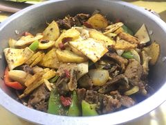-炕锅羊肉土火锅面片大王