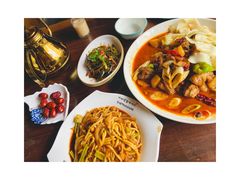 鸡肉炒米粉-巴依老爷新疆餐厅