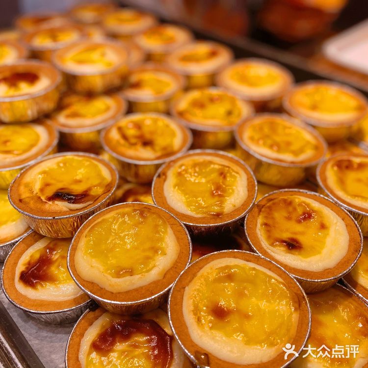 济南美食｜中式甜品店台峡糕点上新品-芝士流心挞
