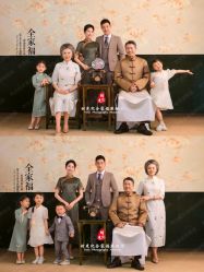 -时光纪亲子全家福照相馆(静安店母女写真父母纪念照)