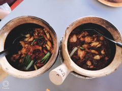-长城砂煲田鸡粥