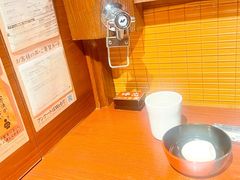 餐具摆设-一兰拉面(池袋店)