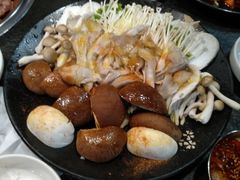 蘑菇拼盘-韩云龙炭火烤肉(东陵西路店)
