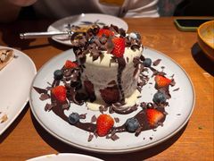 莓莓挚爱巧克力松饼-JINNS锦时 steak&pizza(浸信会礼拜堂旧址店)