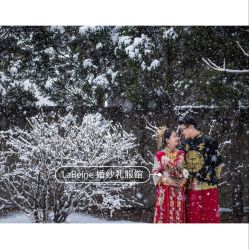 点击看大图 -拉瑞娜LaReine婚纱礼服高级定制