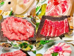地道鲜切后腿肉-百草滩羊清水涮羊肉(长城路店)