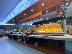 自助取餐区-青岛蓝海大饭店·爱琴海自助餐厅(崂山店)