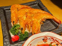 铁板香煎大虾-三石铁板烧(紫竹桥店)