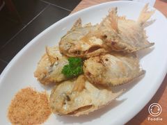 香炸野生鲳鱼-必点海鲜·鲅鱼水饺(鞍山西道店)