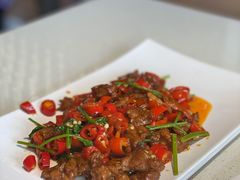 小炒黄牛肉-港久茶餐厅(鹭洲里店)