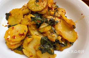 Perilla Stir-Fried Potato