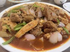 锅盔大盘鸡-盛唐府乾州酸汤面