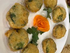 香炸鱼肉蔬菜饼-黄埔华苑酒家(黄埔店)