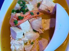 八小时鸡汤炖自制豆腐-清真·卡德尔大叔新疆主题餐厅(龙汇路店)