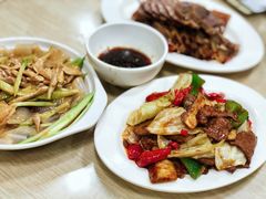 鸡丝拉皮-清真牛肉馆