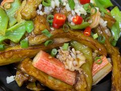 三鲜茄子煲-春香鸡馆