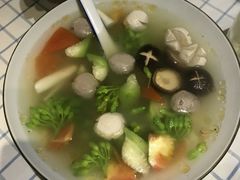 三鲜丸子汤-在湖边私厨小馆