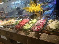 自助取餐区-欢乐牧场海鲜烤肉自助(牡丹园店)
