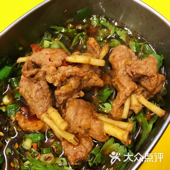 班花麻辣烫(奎星楼总店)折耳根牛肉图片 - 第6张