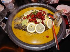 -探鱼·鲜青椒爽麻烤鱼(广州欣荣广场店)