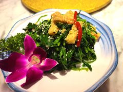 菠菜拌面筋-品回味清真西北楼(宁波首店)