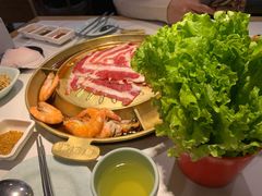 南美虾-猪啊牛呀羊啊铜盘烤肉(正大广场店)