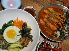 -明洞阿姨·韩式酱蟹烤肉·创意料理(三元桥店)