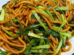 青菜肉丝炒面-黄阿姨锅贴大王(万航渡路店)