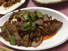 爆炒猪肝-乐乐餐厅(湘子庙街店)